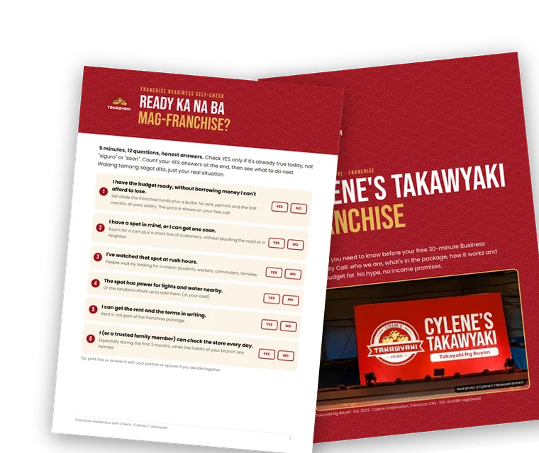 Ready ka na ba mag-franchise? free franchise readiness self-check PDF